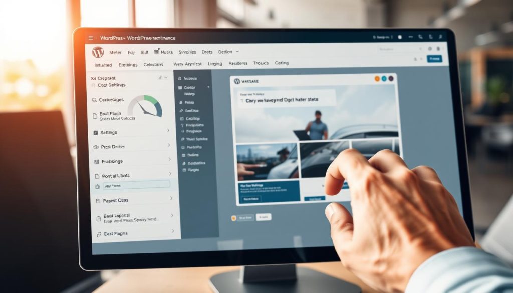 WordPress maintenance