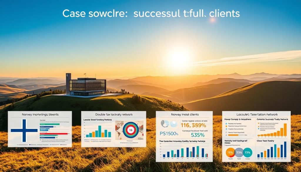 client success stories related to double taxation treaties in Norway
